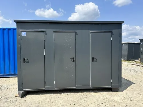 Contenedor Sanitario con 3 Cabinas - Imagen 3