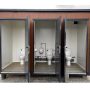 Contenedor Sanitario Tipo Pabellón con Triple Cabina