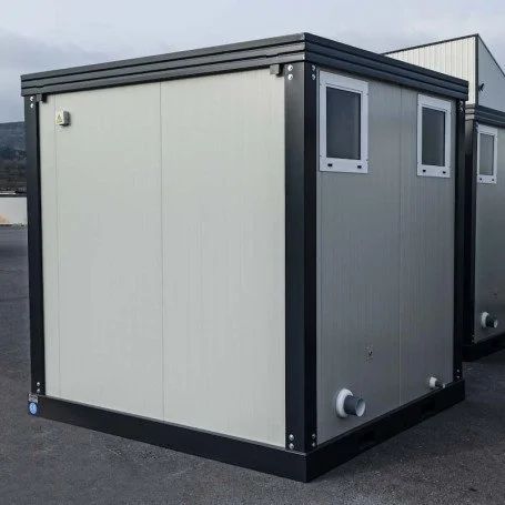 Sanitario SDU con WC, ducha, lavabo y urinario - Imagen 8